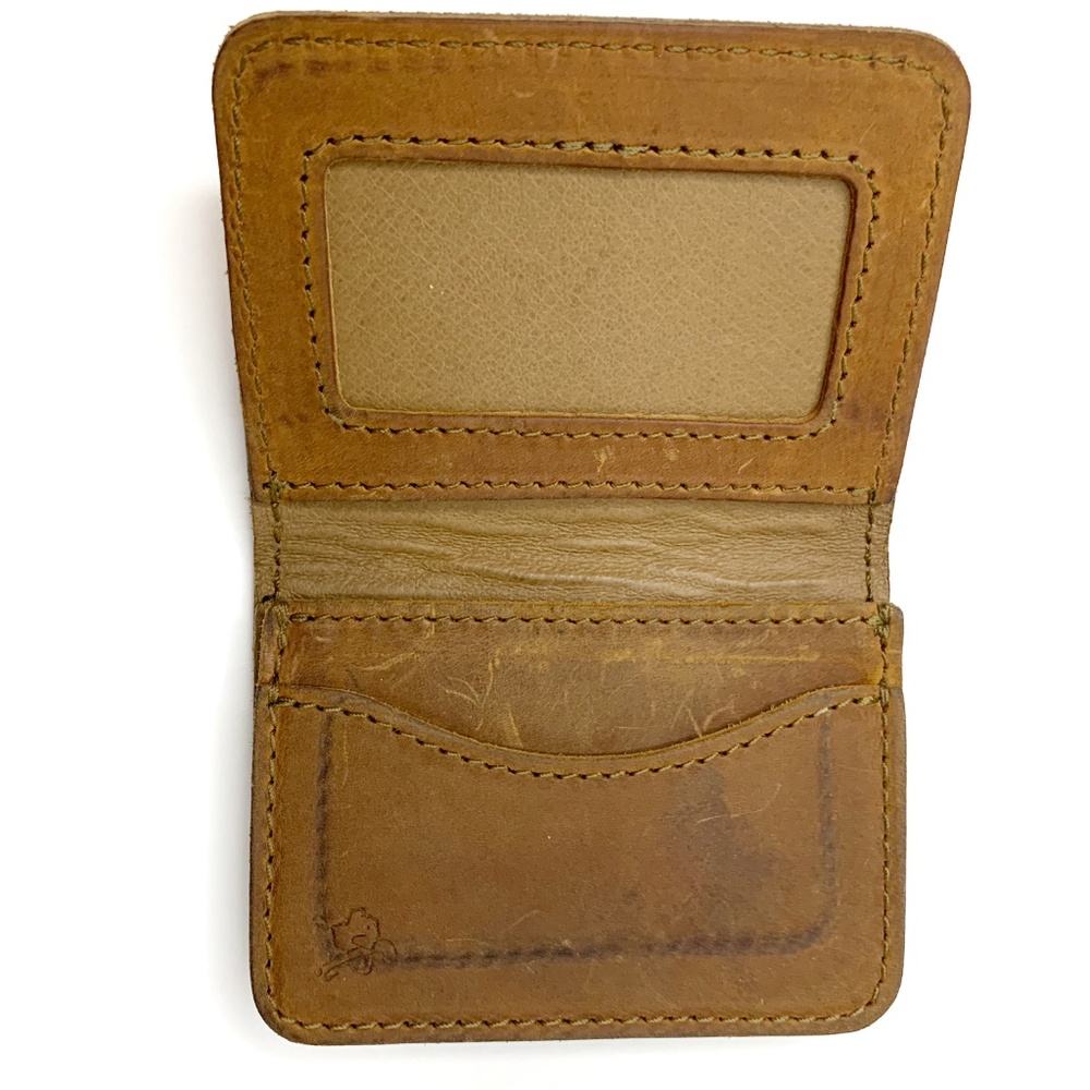 Saddleback Leather Card Holder Minimalist Wallet - Picture 5 of 8